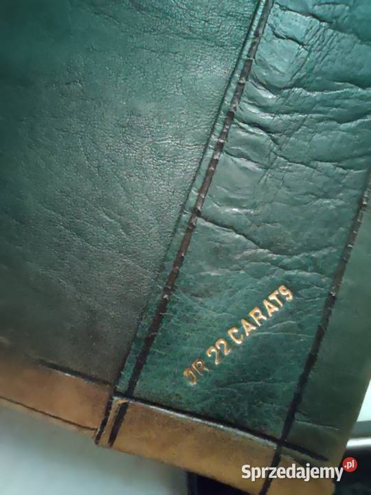 Arabska okładka na książkę wytłaczana skóra Antyki, Sztuka, Kolekcje Gniezno sprzedam