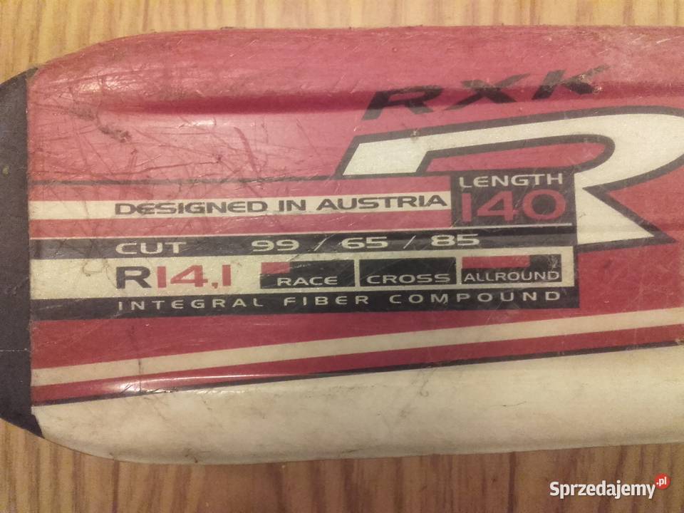 Narty Blizzard RXK 140 plus kijki 95 Będzin