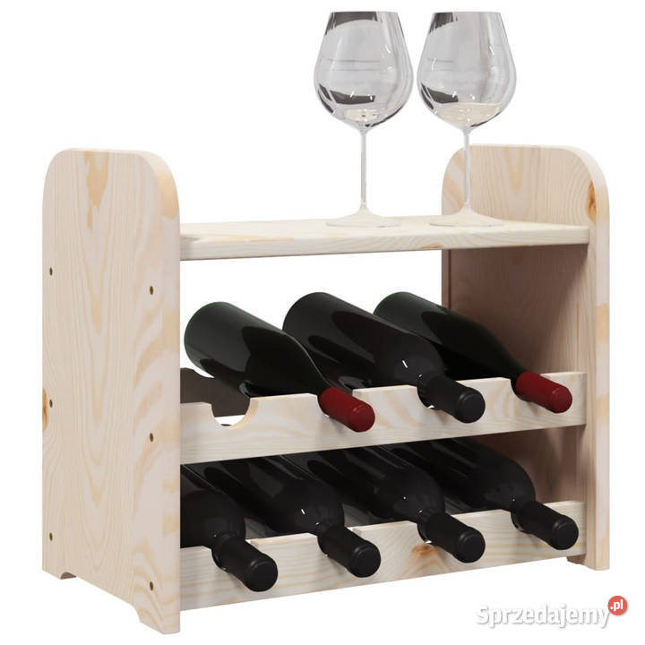 Stojak na wino z górną półką 43x25x37 lite Warszawa sprzedam