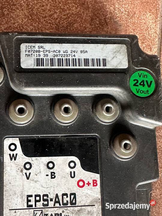 Sterownik CONTROLLER ZAPI F07208 EPSACO 24V 85A Antonie sprzedam