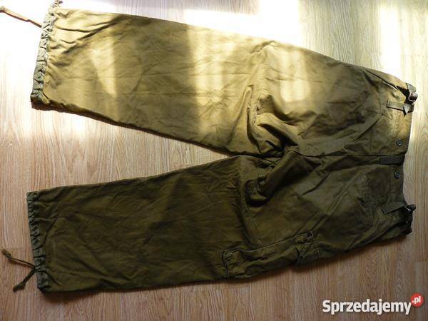 Spodnie wojskowe norweskie