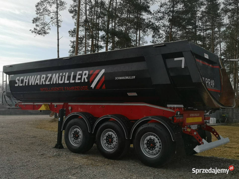 wywrotka Schwarzmuller Wywrotka Stalowa 27m3 Oś