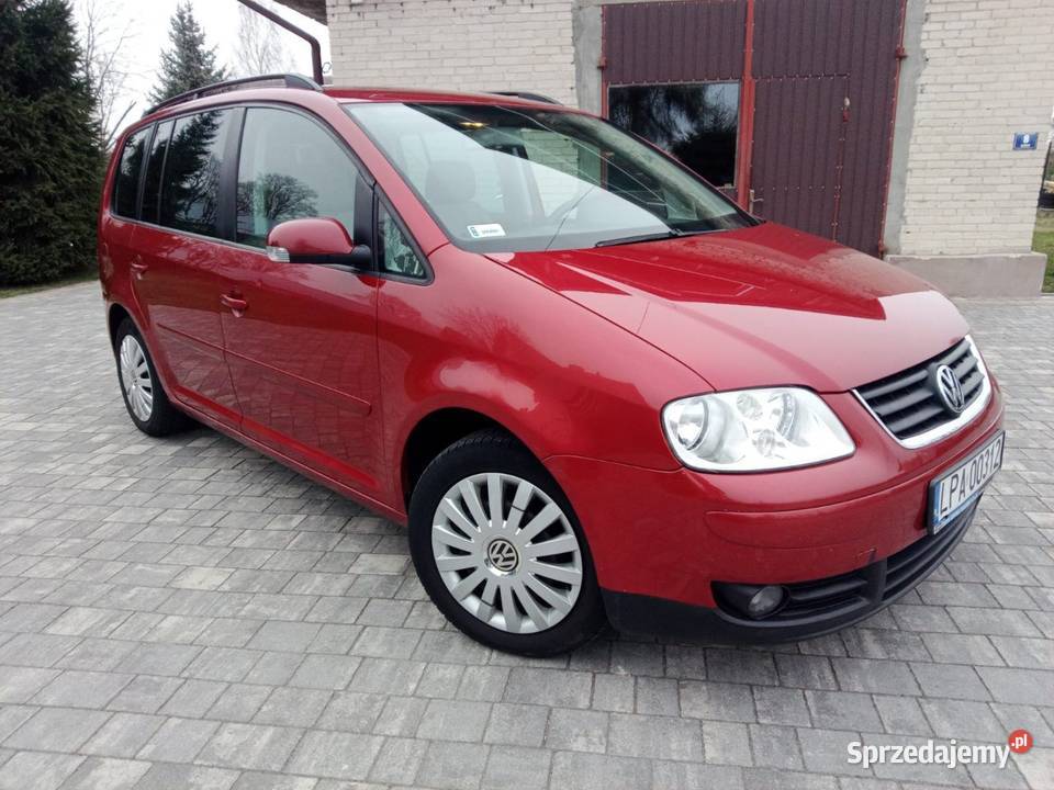 volkswagen Touran ładny nieuszkodzony Biała Podlaska