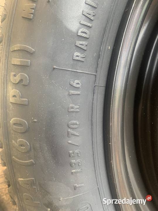 Koło zapasowe dojazdowe 16 et22 Fiat Alfa Romeo Szczecin