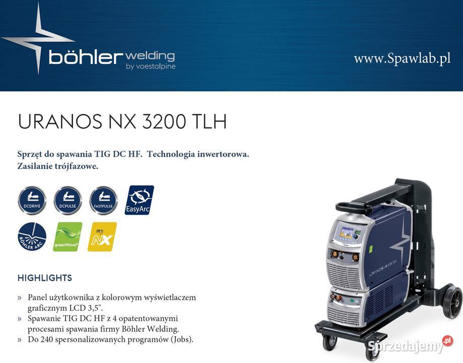 Bhler Selco Uranos NX 3200 TLH Krotoszyn