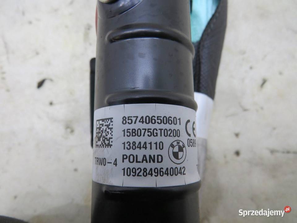 KURTYNA POWIETRZNA PRAWA BMW I3 85740650601 osobowe sprzedam