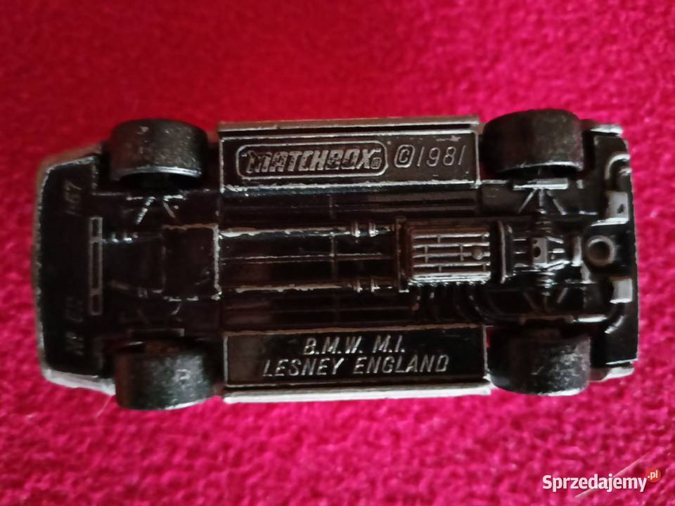 Stare autko resorak Matchbox BMW M1 z 1981 podkarpackie sprzedam