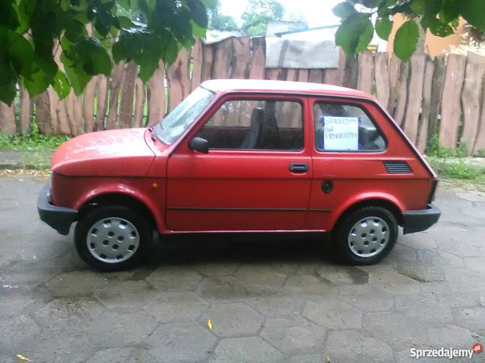 fiat 126p maluch kubelkowe fotele skórzane Bytów