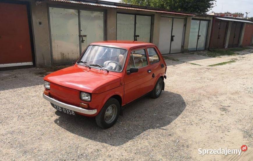 Zadbany Fiat 126p 1978 benzyna podkarpackie Mielec