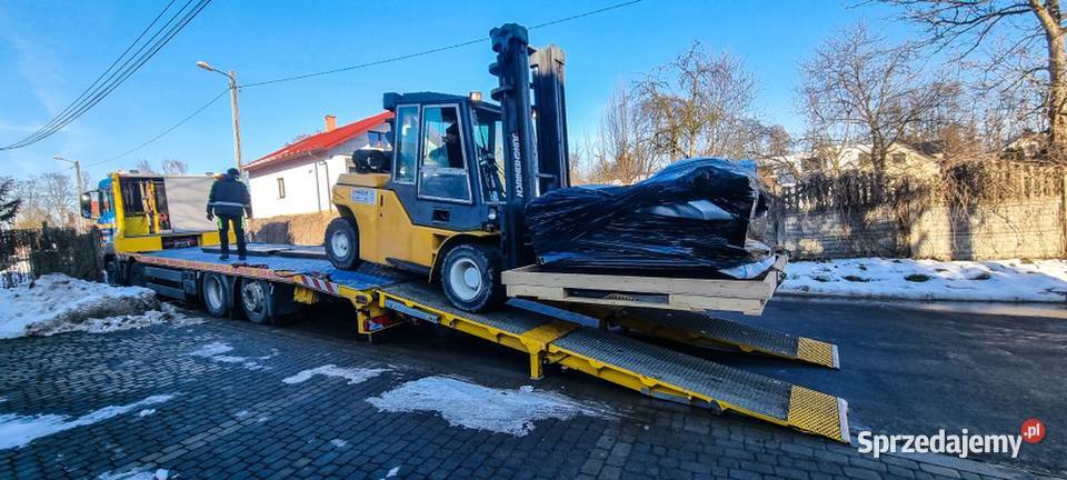 Wynajem wózków widłowych o udźwigu 15 t do 12 t