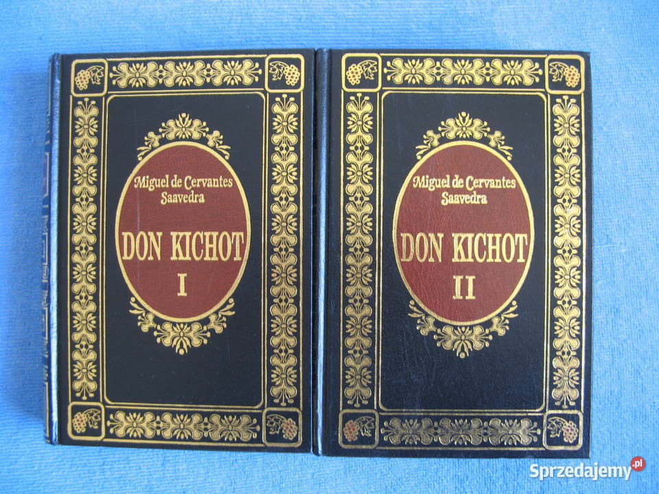 Don Kichot tom 1 i 2 Miguel de Cervantes Proza i poezja Książki i Podręczniki Poznań