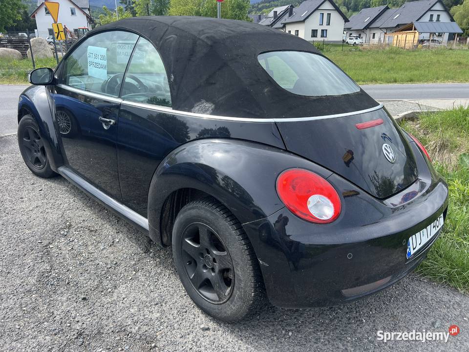 Vw Beetle cabrio 19 Tdi Klima czarny Karpacz