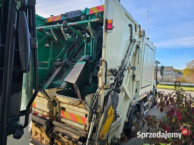 Mercede Econic1830 śmieciarka2018r 2 komory 14 270000km Śmieciarki Nowiny