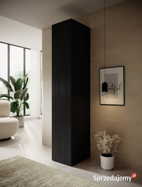 Szafa PAFOS 90 45 nadstawki czarny mat