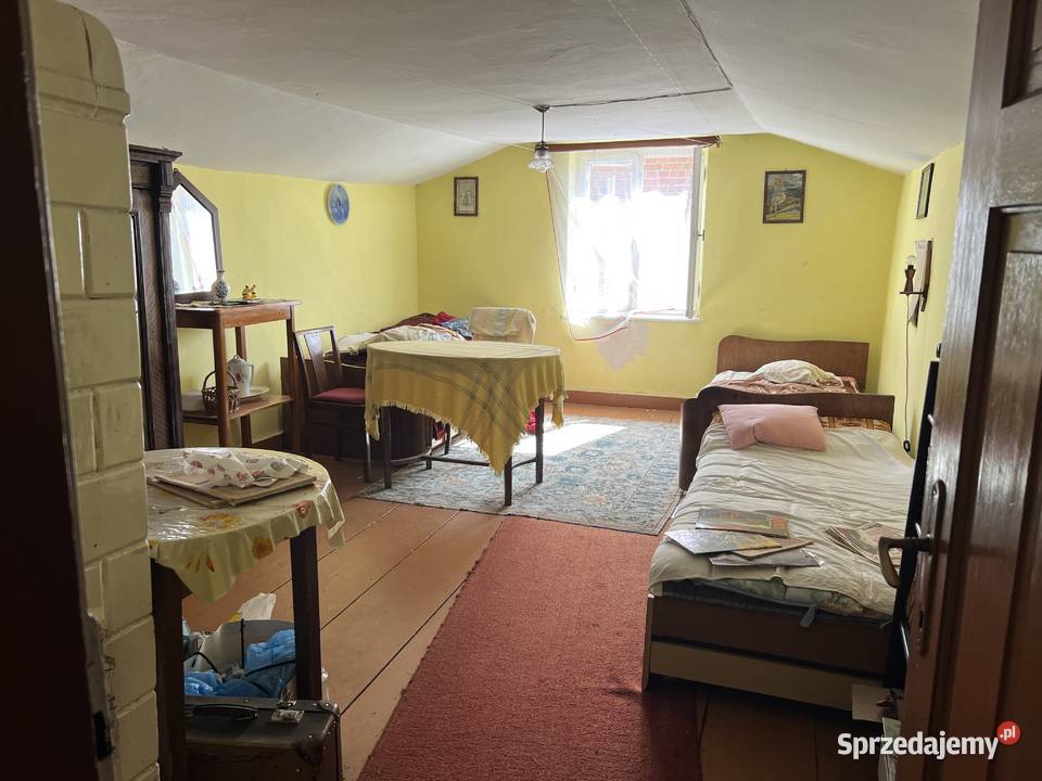 Dom 74 m z budynkiem gosp i ogrodem szeregowa kujawsko-pomorskie Izbica Kujawska sprzedam