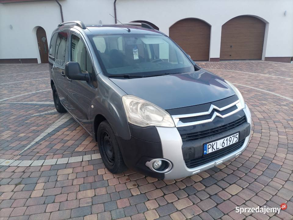 Citroen Berlingo 16HDi 2012r kurtyny powietrzne Kłodawa