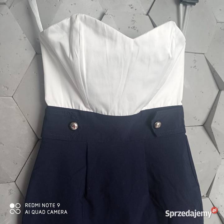 Sukienka tuba białagranat 36 lubelskie Lubartów