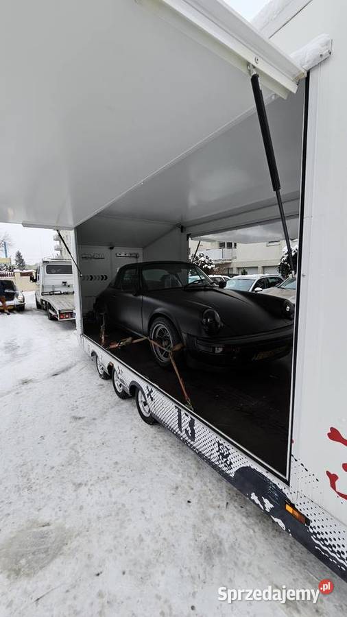 Bezpieczny transport krytą lawetą Kryta laweta Leszno