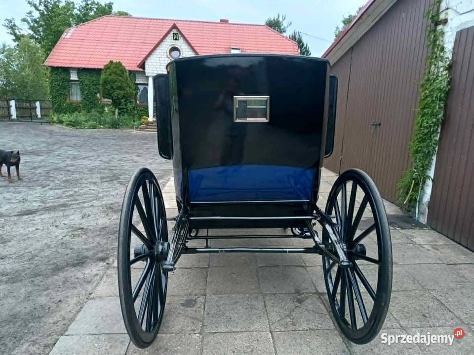 Kareta Coupe Bryczka Konna Powóz łódzkie Dobroń