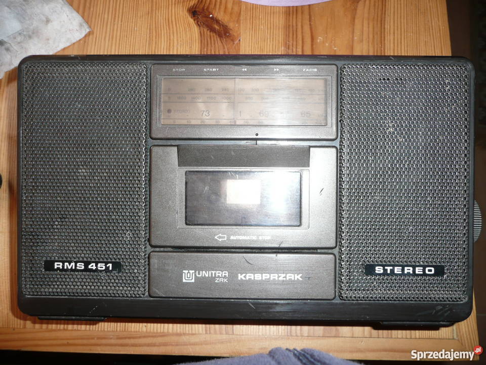 Radiomagnetofon stereo Kasprzak RMS 451 Chodzież