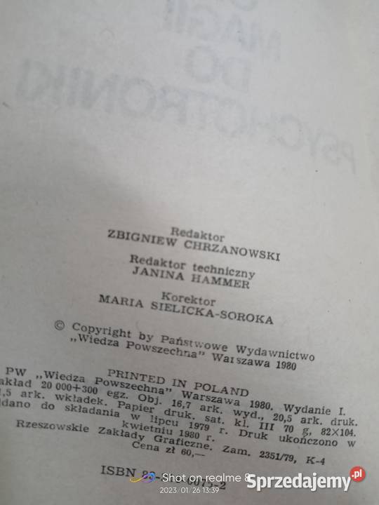 magii do psychotroniki książki Warszawa