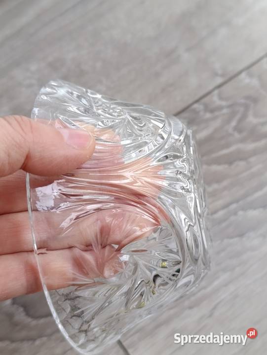 SZKLANA MISKA KRYSZTAŁ CIĘTY 4 Poznań