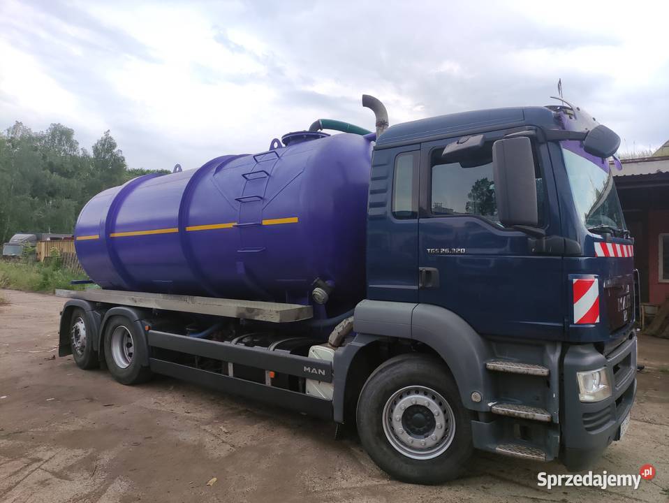 Man TGS 6x2 Asenizacyjny Specjalny 185m3 oś Szczecin