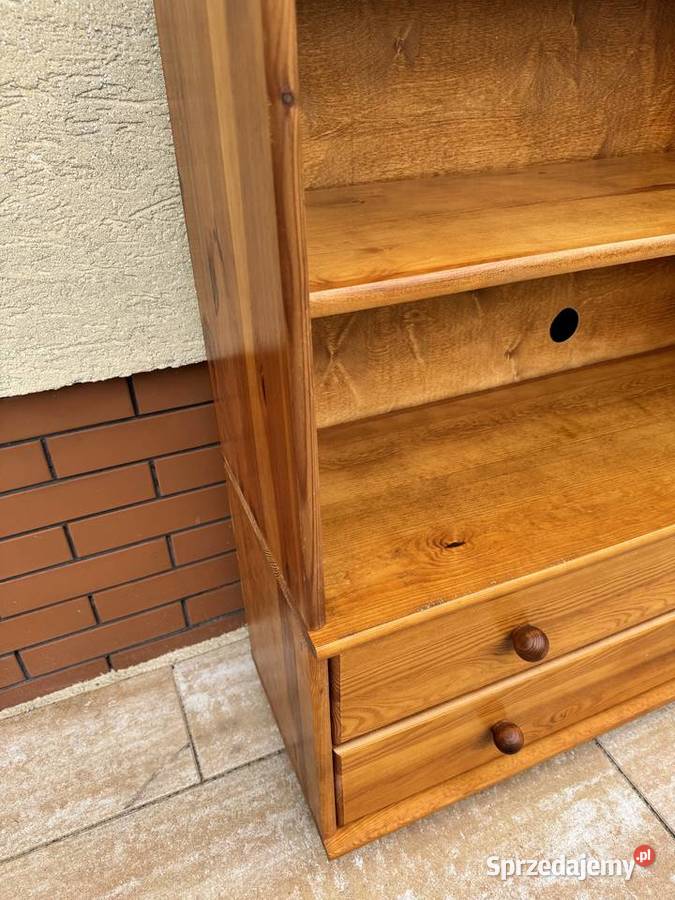 Regał na książki biblioteczka szafa sosnowa Regały mazowieckie Garwolin