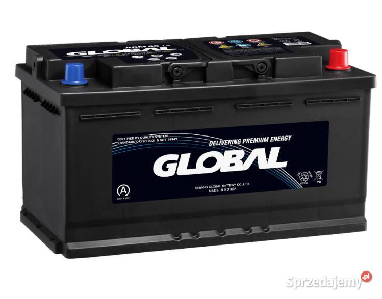 Akumulator 92Ah 850A Global AGM STARTSTOP Akumulatory