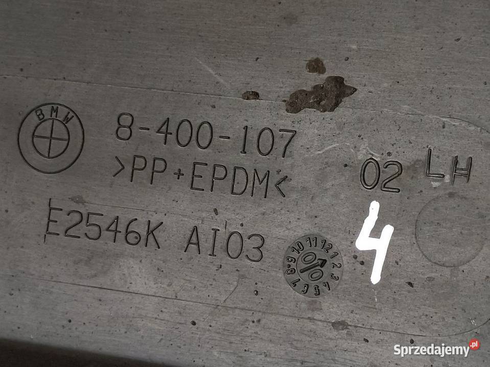 BMW Z3 E36 NADKOLE LEWY TYŁ 51718400107 Pleszew