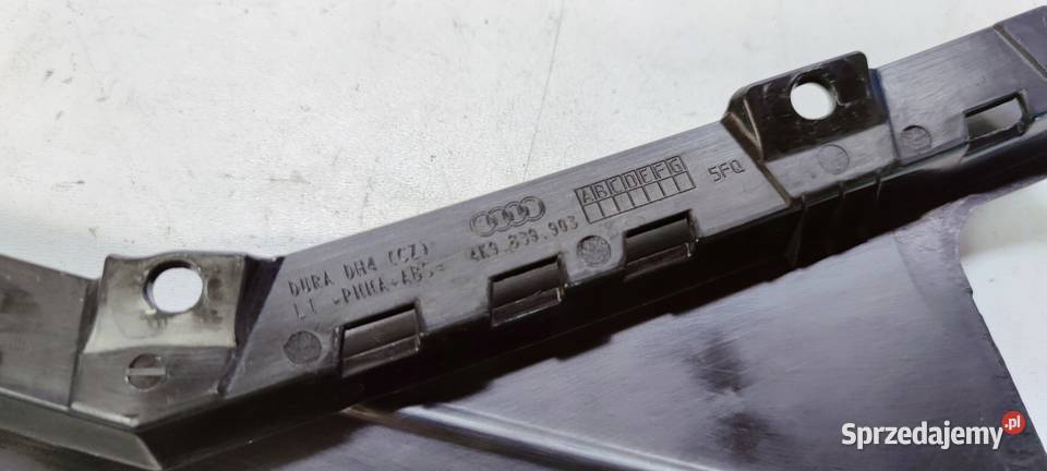 NAKŁADKA SŁUPKA LEWY TYŁ AUDI A6 C8 4K9839903 Przystajń