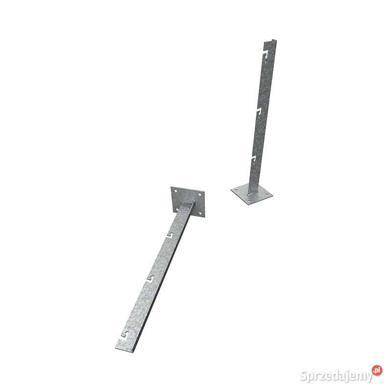 Wysięgnik prosty z płaską stopką 40x18x3 mm Szczecin sprzedam