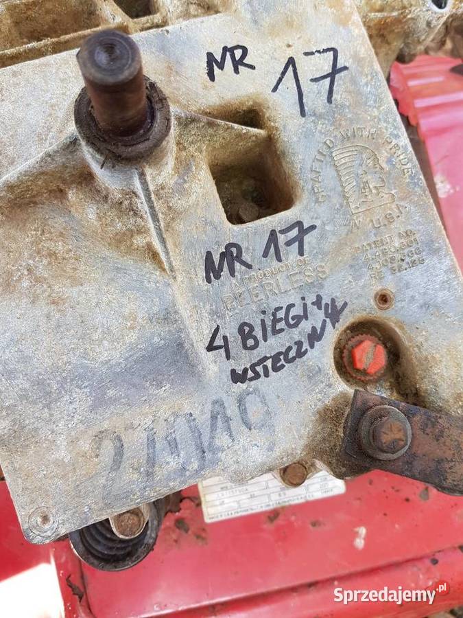 17Peerless4 biegi plus wstecznySkrzynia biegów Pozostałe Barlinek