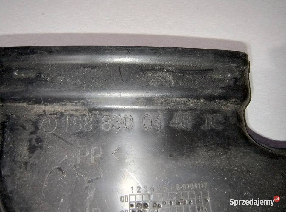 Kanał wlotu Wlot powietrza Mercedes AKlasa Katowice