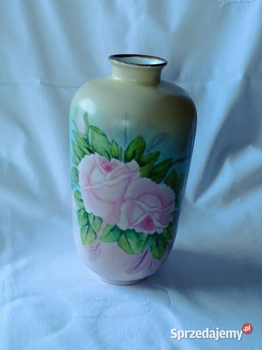 Wazon Heinrich Bavaria Ręcznie malowany 2539 Wyposażenie wnętrz