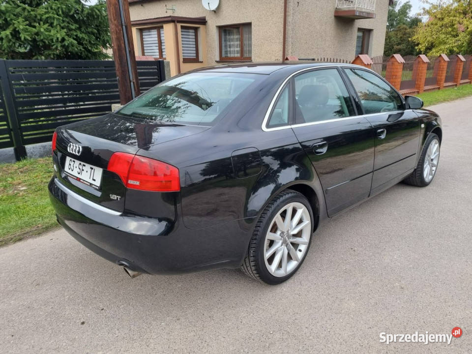 Audi A4 18T 163 Zadbana Sprowadzona Bezwypadkowa wielofunkcyjna kierownica Wojkowice Kościelne