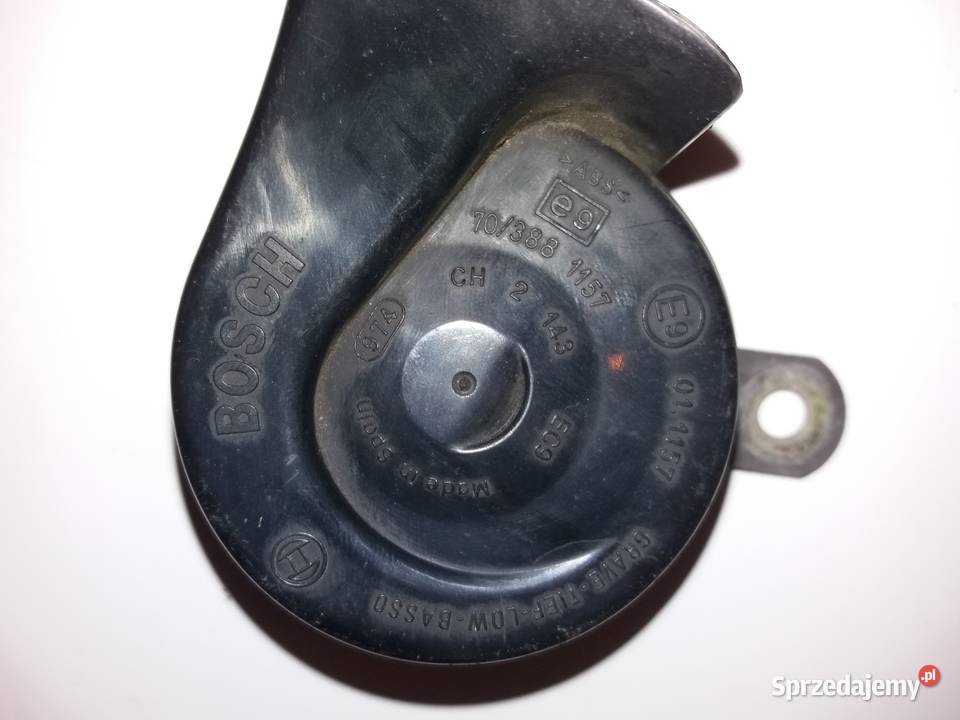 Klakson ton niski Citroen Peugeot OE 6236 E4 osobowe Warszawa