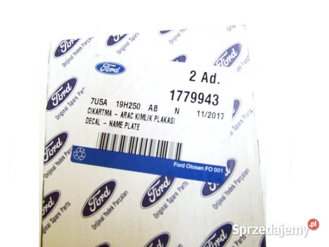 EMBLEMAT LOGO ZNACZEK PRZÓD TYŁ FORD TRANSIT Głogów