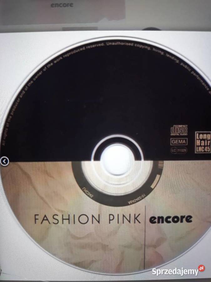 Z archiwalnych wykopalisk progrocka FASION PINK CD