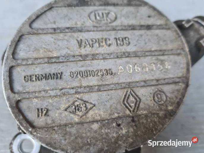 Pompa Podciśnienia Vacum LUK Renault 22 25 DCi Pompy podciśnieniowe