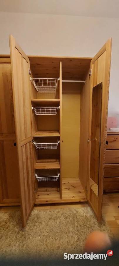 IKEA komplet drewnianych mebli mazowieckie Piastów