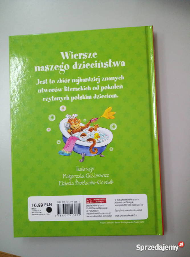 Wiersze naszego dzieciństwa Książki dla dzieci Oborniki Śląskie