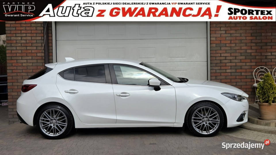 Mazda 3 20 165SkyActivNAWIGACJA HeadUpBIAŁA Aleksandrów Łódzki sprzedam