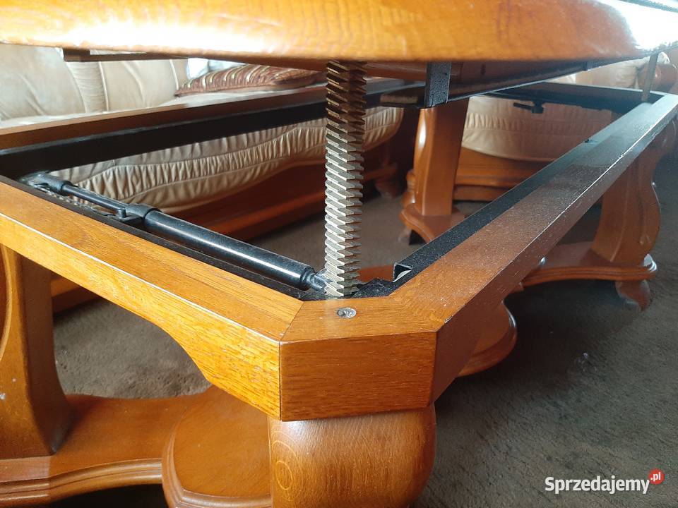 Ława dębowa regulacja rozkładana firmy KLER Rybnik