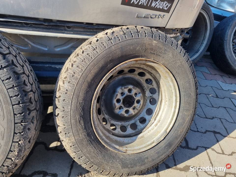 2 Nowe Koła 14C Polonez Truck 175 R14C Dębica Skawina sprzedam
