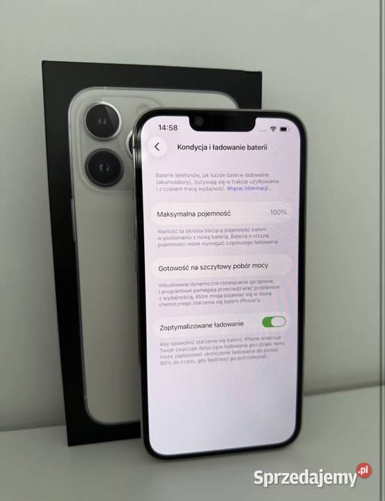 iPhone 13 Pro 128GB 100 Kondycja Kalisz