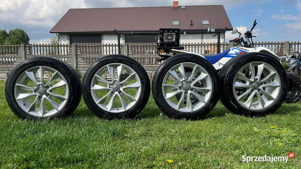 Felgi Audi z oponami Letnimi17 5x112 Et 56OPIS