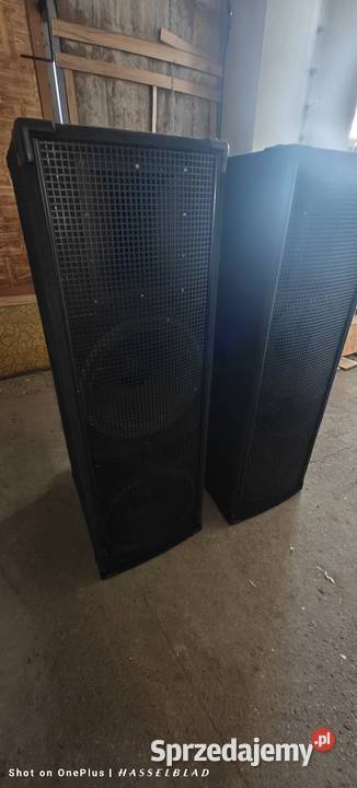 Mocne kolumny beyma 2x15 driver 2 4vc Lisków