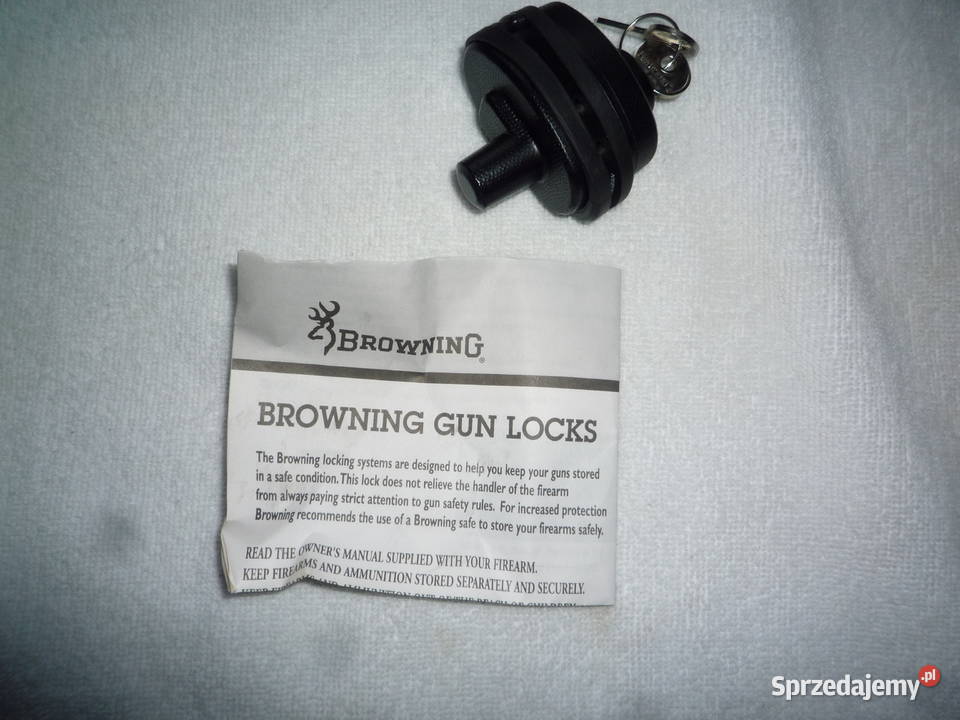 Blokada spustu browning na klucz Lutowiska