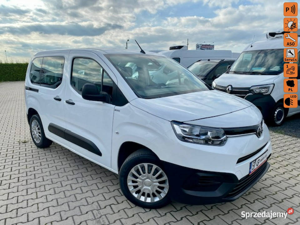 Toyota Proace City Verso SALON 5 OSÓB wielofunkcyjna kierownica Leszno sprzedam